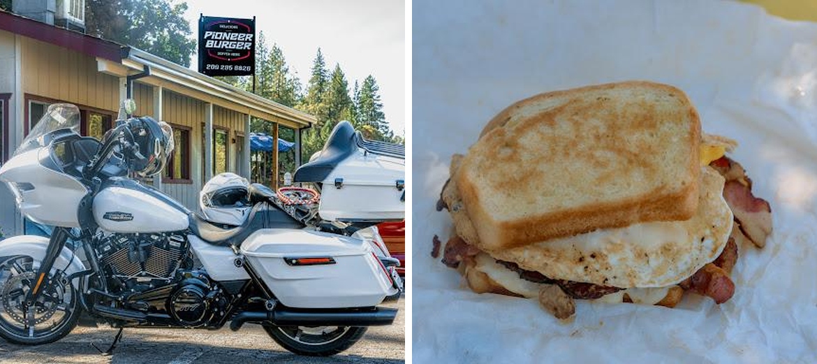 Kennedy's Pioneer Burger Menu