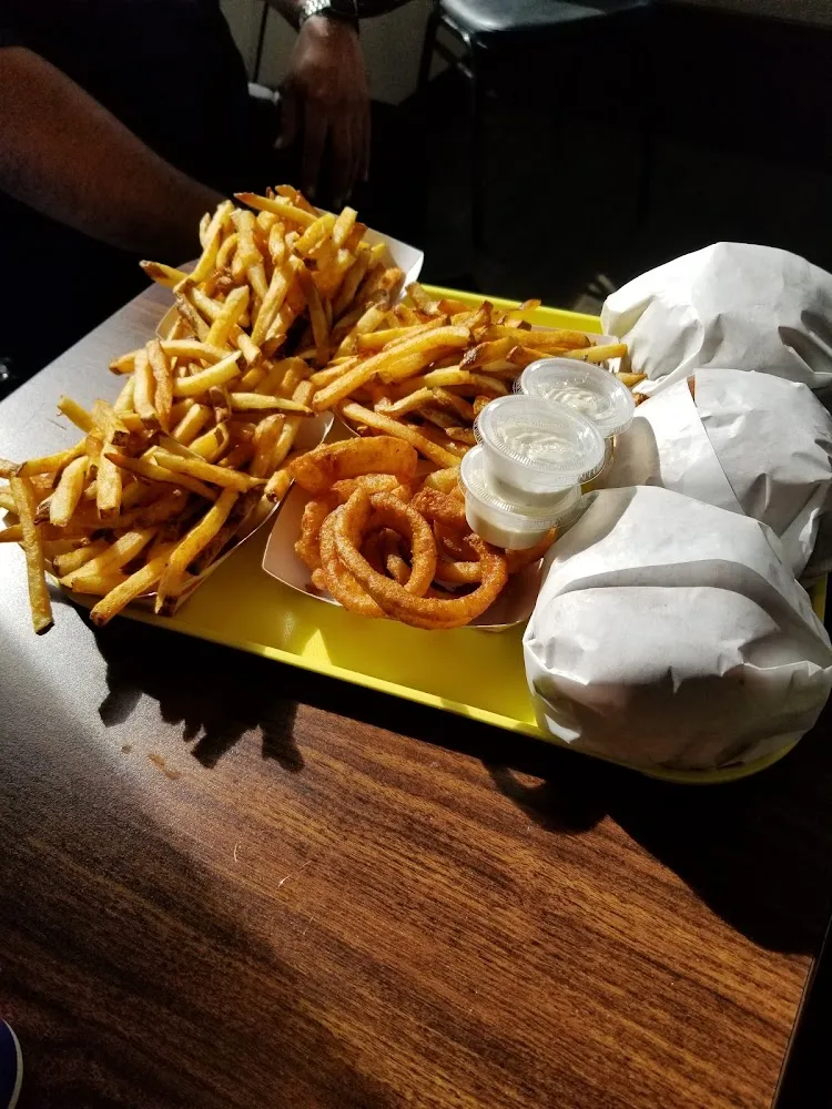 Basket of Fries and Onion Ring